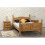 Seconique Corona King 5ft Bed Frame High Foot End Distressed Waxed Pine 8