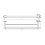 Hansgrohe hansgrohe Logis Universal Double Towel Holder 2
