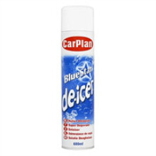 4 X CarPlan Blue Star De-icer Aerosol 600ml Winter Car Windscreen