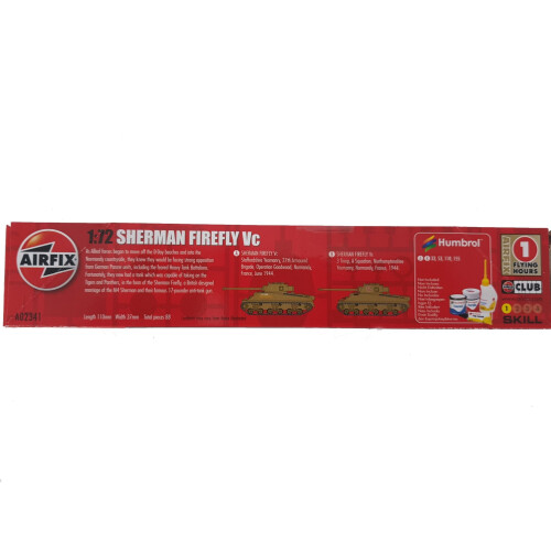 Airfix Airfix A02341 Sherman Firefly Vc 1:72 Scale 1