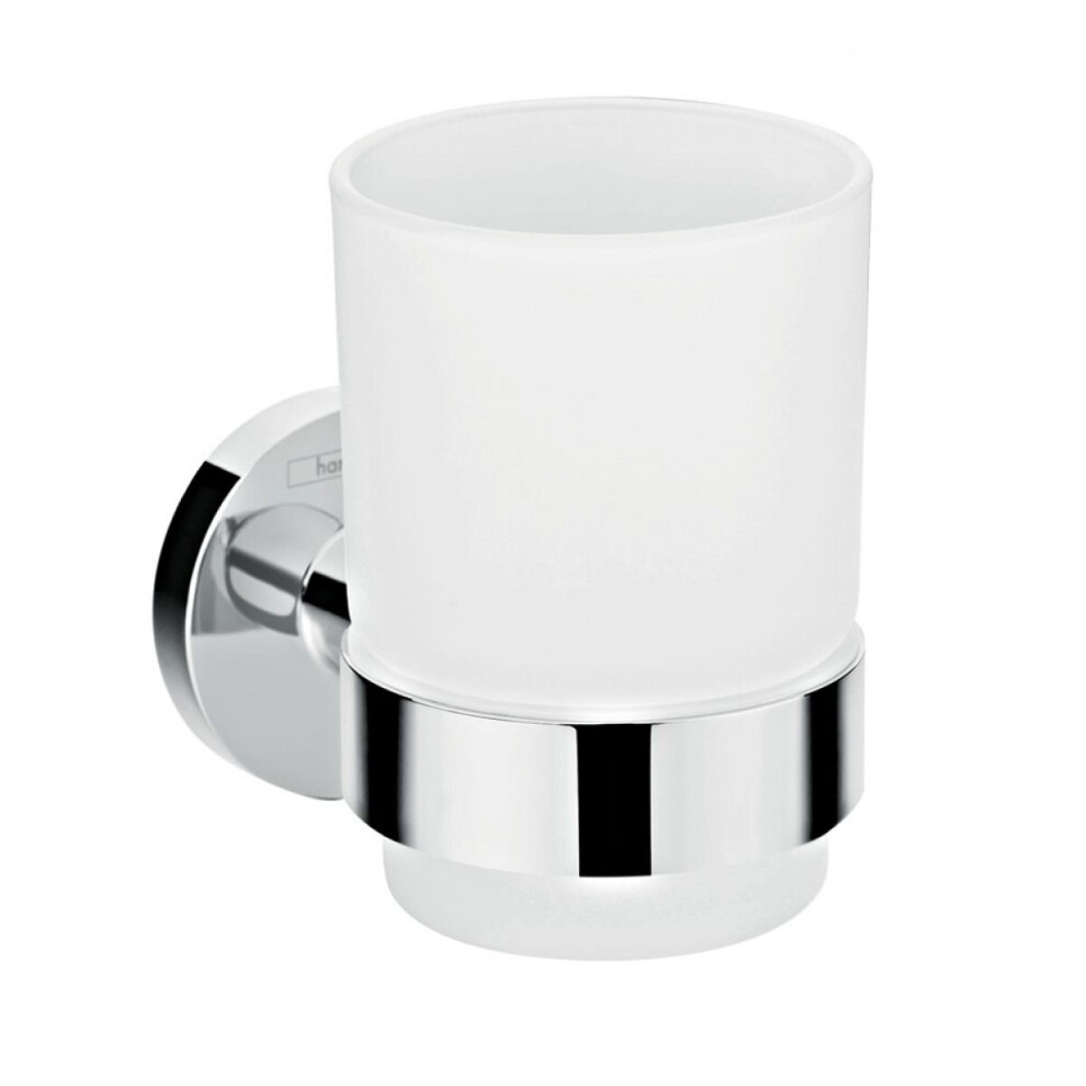 Hansgrohe Logis Universal Toothbrush Tumbler and Holder