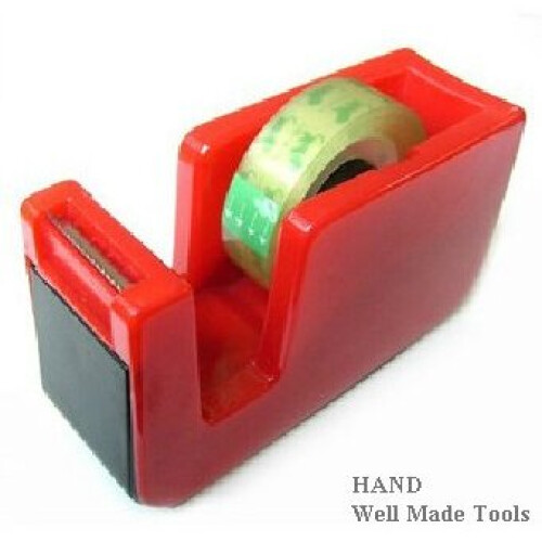 Wide Width Small Tape Dispenser Capacity 27mm Width x 105mm Length, Weighted, Elegant & Practical Design