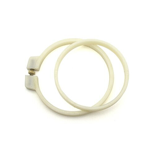 HAND Embroidery Loop Small WhitePlastic Super Grip Cross Stitch Hoop 9cm 2