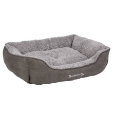 Scruffs Box Bed Grey L Small Animals Pet Supply Dog Cat Nest House Puppy Mat