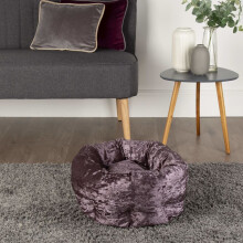 Scruffs Pet Bed Velvet Purple Small Animals Pet Supply Dog Cat Nest Puppy Mat