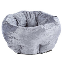 Scruffs Pet Bed Velvet Grey Small Animals Pet Supply Dog Cat Nest Puppy Mat