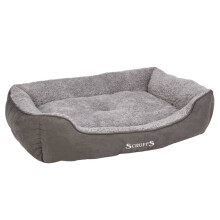 Scruffs Box Bed Grey XL Small Animals Pet Supply Dog Cat Nest House Puppy Mat