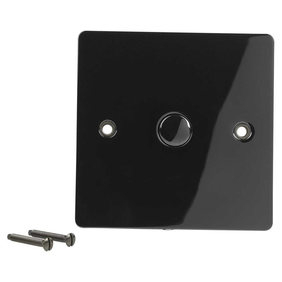 (Black Nickel) 1Gang 1Way Wall Touch Light Dimmer Switch Control