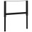VidaXL vidaXL 2x Adjustable Work Bench Frames Metal Black Furniture Work Table Leg 8