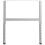 VidaXL vidaXL 2x Adjustable Work Bench Frames Metal Grey Furniture Work Table Leg 4