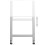 VidaXL vidaXL 2x Adjustable Work Bench Frames Metal Grey Work Table Leg Furniture 5