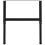 VidaXL vidaXL 2x Adjustable Work Bench Frames Metal Black Furniture Work Table Leg 3
