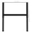 VidaXL vidaXL 2x Adjustable Work Bench Frames Metal Black Furniture Work Table Leg 9