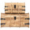 VidaXL vidaXL Solid Mango Wood Storage Chests 2 Pieces Storaging Box Trunk Bedroom 3