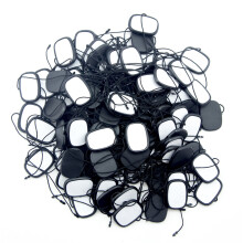 Garment Seal/ Sample Seal x100/ Pack (Black)