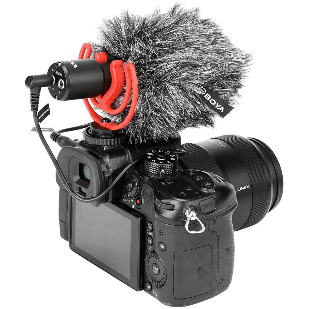 Boya By-Mm1+ On Camera Super-Cardioid Video Shotgun Microphone 5060771812498