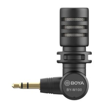 Boya BY-M100 Miniature Condenser Omnidirectional Camera Microphone