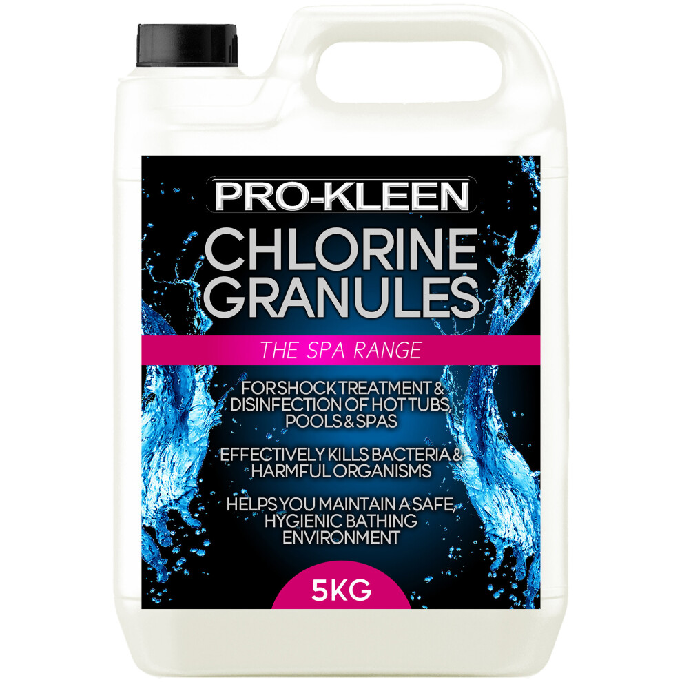 (1 x 5KG) ProKleen Stabilised Chlorine Granules