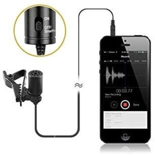 Boya BY-M1 3.5mm Wearable Smartphone/ Camera Condenser Microphone 1