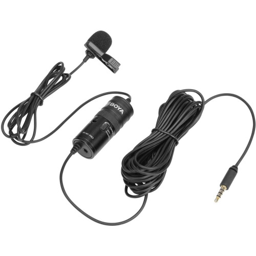 Boya BY-M1 Pro Universal Lavalier Microphone Clip-on Microphone 2
