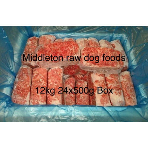 Frozen Raw Dog Food Chicken Mince 24x 500g bags 12 kg box. on OnBuy