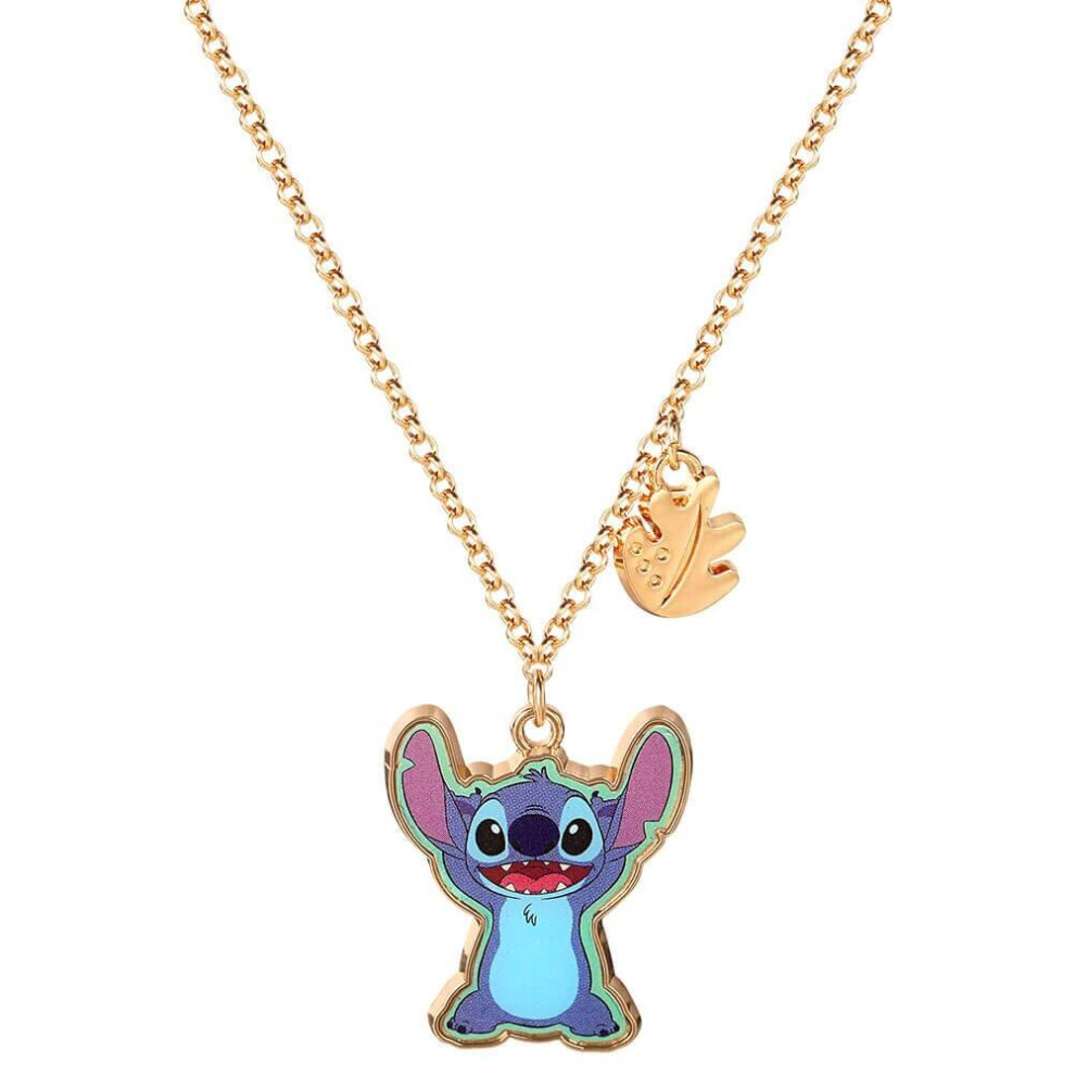 Disney Lilo And Stitch Happy Stitch Pendant Necklace