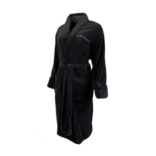 Friends Women's Friends Logo Black Dressing Gown