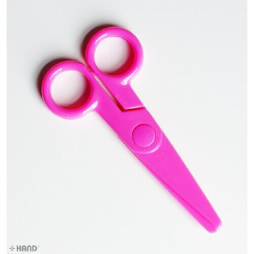 YS-4102 Childrens Assorted Colours Safety Plastic Scissors x 2