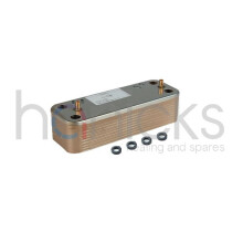 Baxi, Potterton & Main 20 Plate DHW Heat Exchanger 7223558 248723