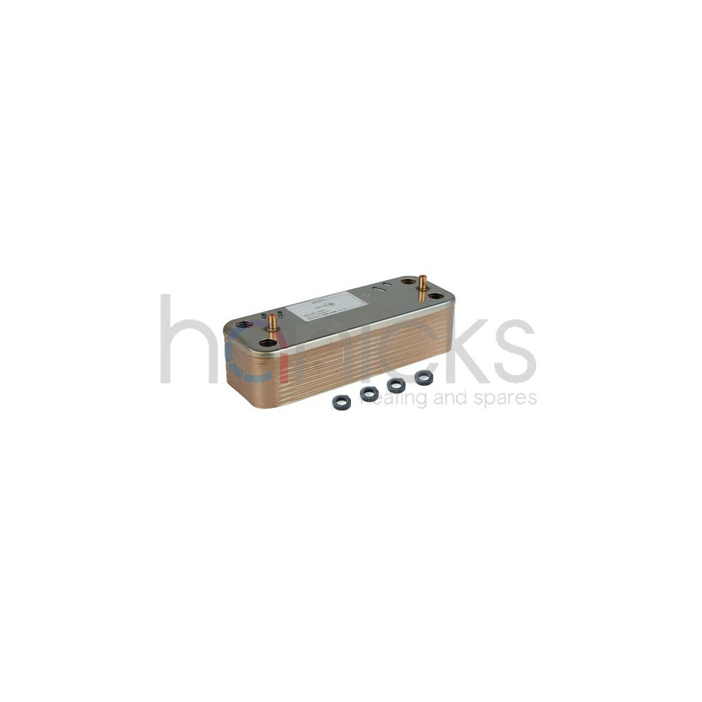 Baxi, Potterton & Main 20 Plate Dhw Heat Exchanger 7223558 248723 5039177790341