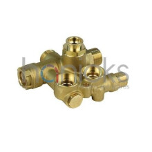 Baxi 7224763 Potterton & Main 3-Way Valve Assembly With Bypass Genuine Part *NEW*