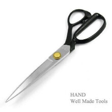 Premium Sharp Thin Fabric Tailors Scissors- Stainless Steel 11" Professional