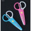 4221 Kids Safe Easy to use Plastic Scissors 5'' x 2 Pairs 3