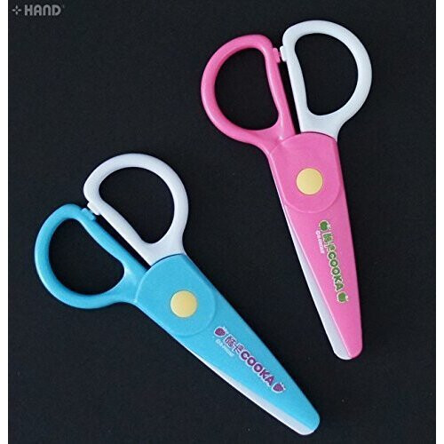 4221 Kids Safe Easy to use Plastic Scissors 5'' x 2 Pairs 2