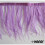 Ostrich Feather Fringe 4W, 3metres Lilac 1