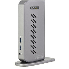 USB Hub - Startech - DK30A2DHUUE - 6 Poorten USB A - 1 Poort RJ-45 - Zwart