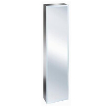 Luxury Stainless Steel Bevelled edge 1200 Tall Bathroom Mirror Cabinet