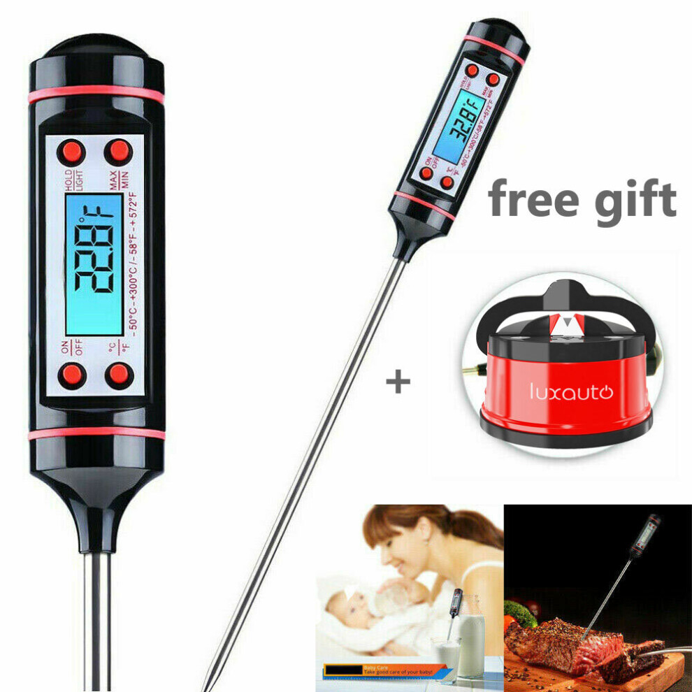 Digital Food Thermometer Probe Cooking Meat Kitchen Knife Sharpener tools gifts