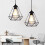 Industrial Geometric Light Shade Frame Ceiling Pendant Lightshade 4