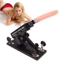 (1X Machine) Women unisex Toys Machine Auto Pumping Gun Scaling sex vibiator dildo