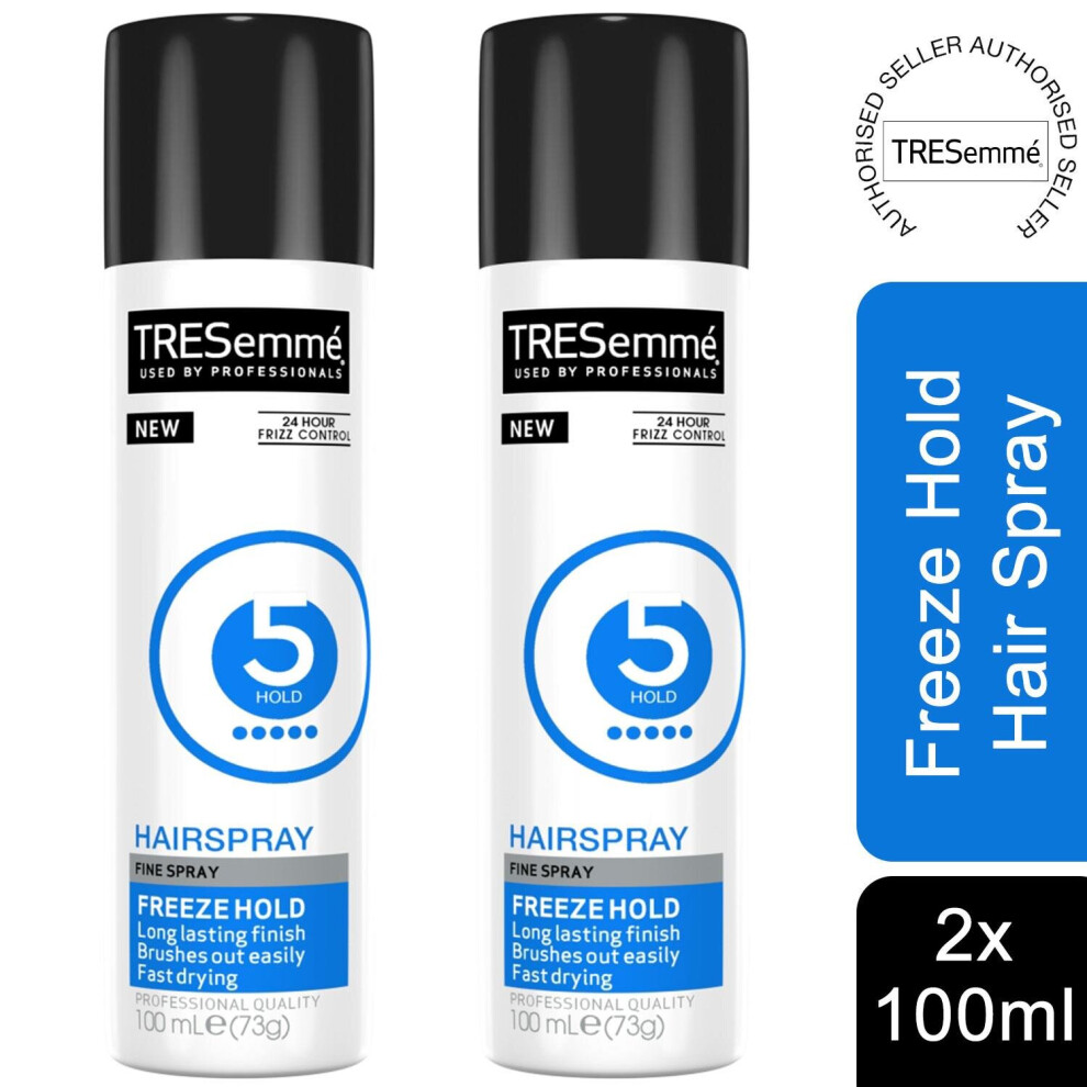 Tresemmé (Buy 2 - 100Ml) 2X Of 100Ml Or 250Ml Tresemme Freezehold Finespray