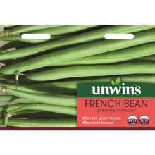 Unwins Grow Your Own At Home Tasty Vegetable - French Bean Faraday