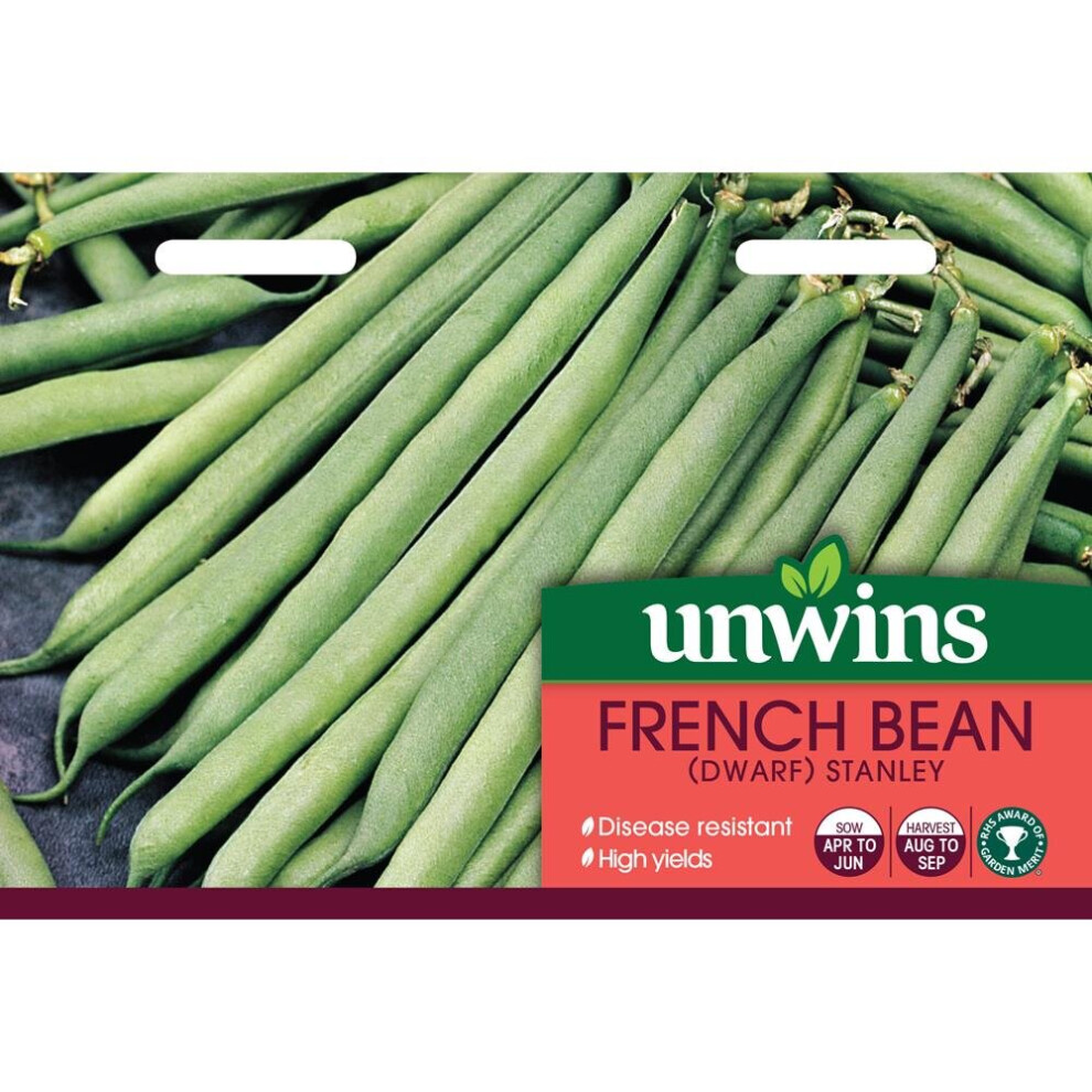 Unwins Grow Your Own At Home Tasty Vegetable - French Bean Stanley