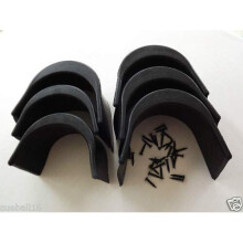 ClubKing Ltd American Pool Table Pocket Liners Set - 6 Rubber Liners, Easy Fit for US Tables, 2 1/4 inch Balls