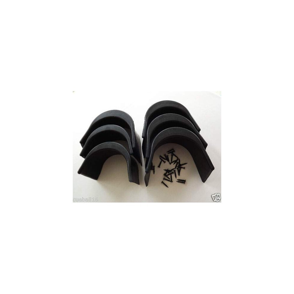 ClubKing Ltd American Pool Table Pocket Liners Set