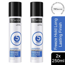 2x of 250ml Tresemme FreezeHold Control Hairspray