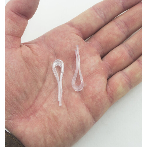 Large Plastic Garment Shirt Clips - pack of appx 500