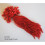 Easy and Fast to Attach Hang Tag, Nylon String Round Snap Lock, Red 1000pcs 1