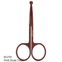 Safe Round Head Ear & Nose, Facial Hair Scissor- Buy 1 Get 1 Free Offer