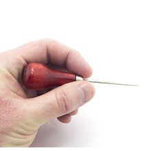 HAND A Set of 4" Clickers Awl, Needle Pointed Tracing Wheel and Pattern Notcher